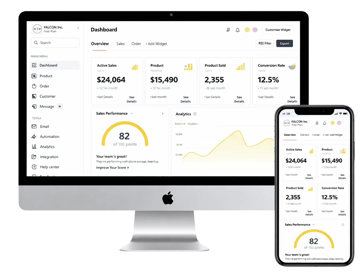 Digital Solutions Dashboard