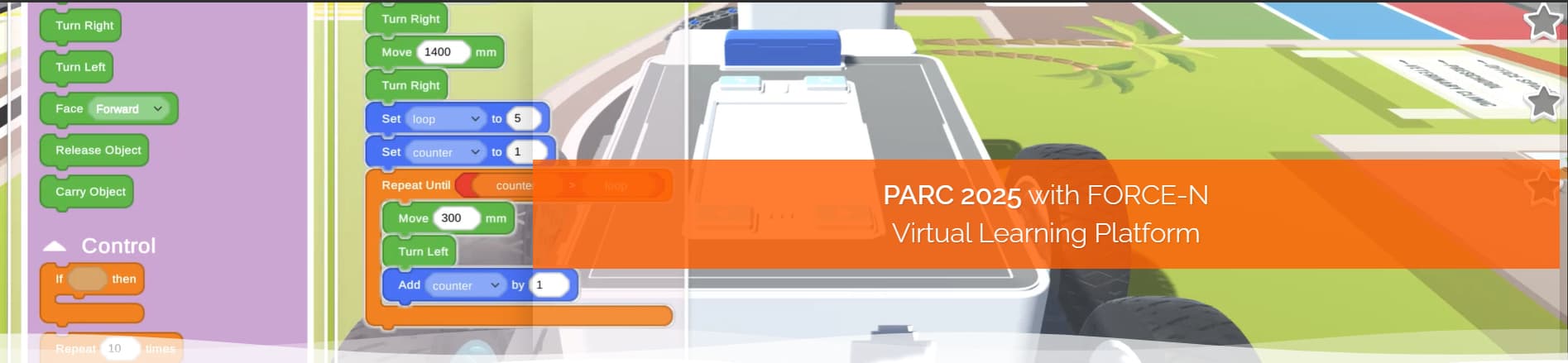 PARC VLP - Visual Learning Platform Interface